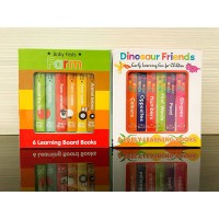 My First Word Books - Little Dinosaur & Farm (Set of 2 boxes)