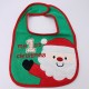 嬰兒聖誕口水肩 - My 1st Christmas - Santa Claus (Green)