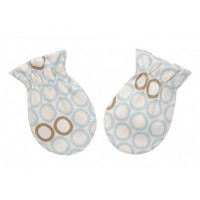 韓國有機棉手襪--藍色瓢蟲