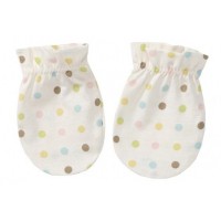 韓國有機棉手襪-- 粉彩圓點