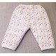 純夾綿秋冬長褲 - 粉色波點