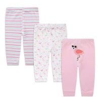 嬰兒純棉長褲仔(Flamingo)