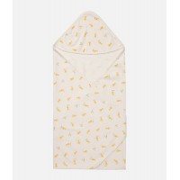 韓國有機棉包被--長頸鹿