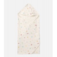 韓國有機棉包被-- 蠟筆動物